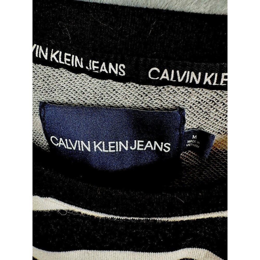 Calvin klein T Shirt Crop Top Black/White Medium Shirt - Picture 4 of 15